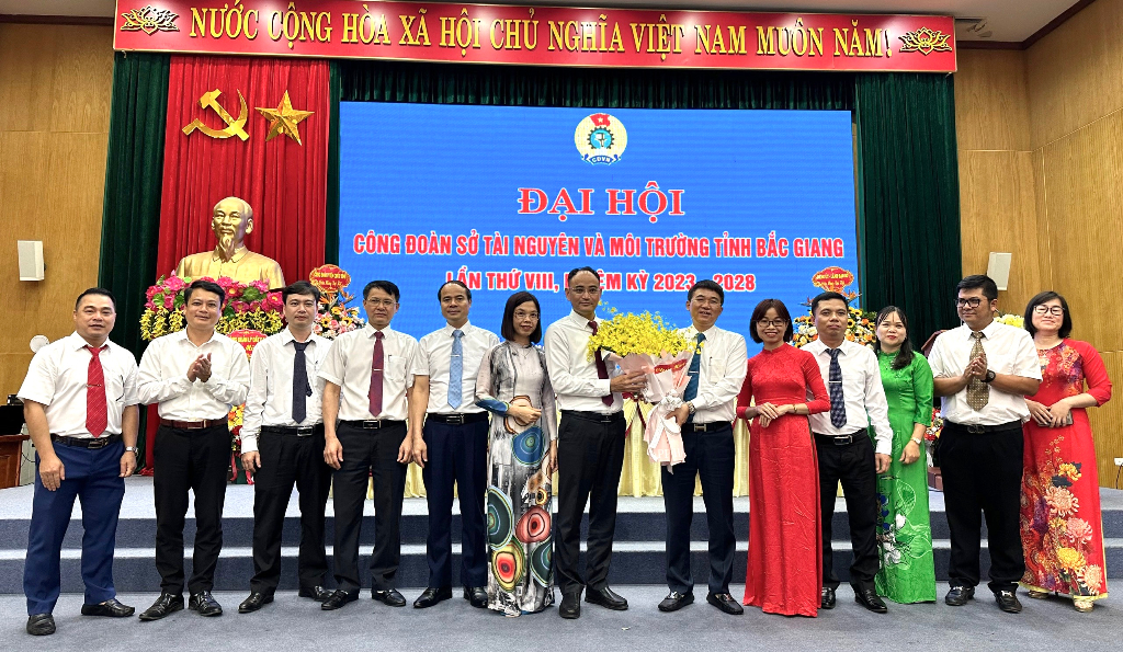 Đại hội Công đoàn Sở Tài nguyên và Môi trường tỉnh Bắc Giang lần thứ VIII, nhiệm kỳ 2023 – 2028